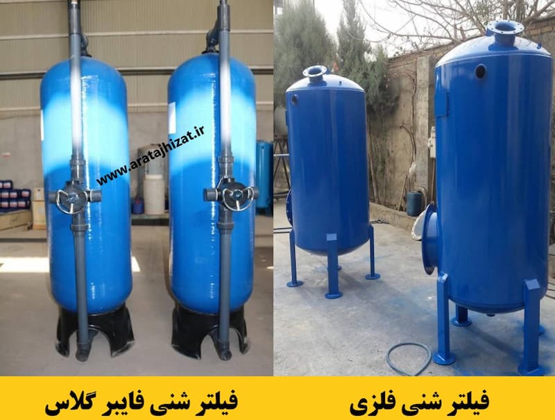 انواع فیلتر شنی