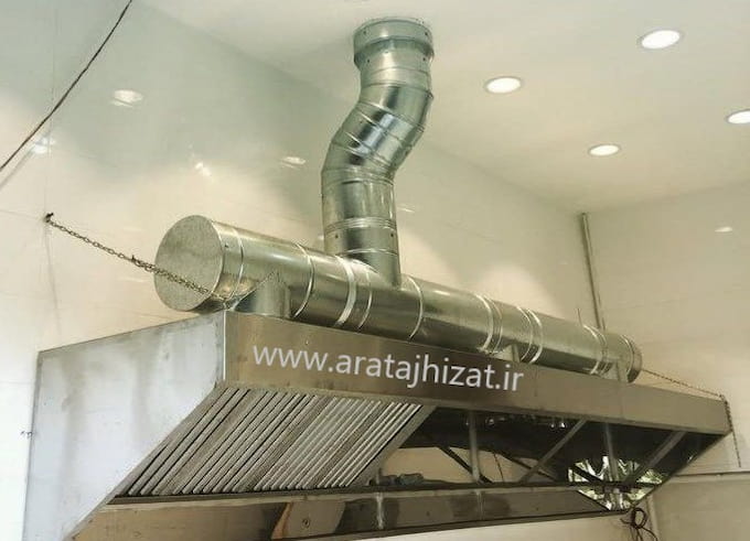 نصب هود استیل دیواری