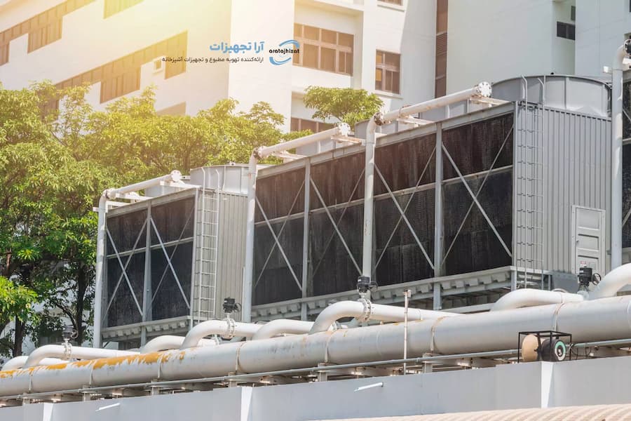 نصب فن کولینگ تاور آرا تجهیزات