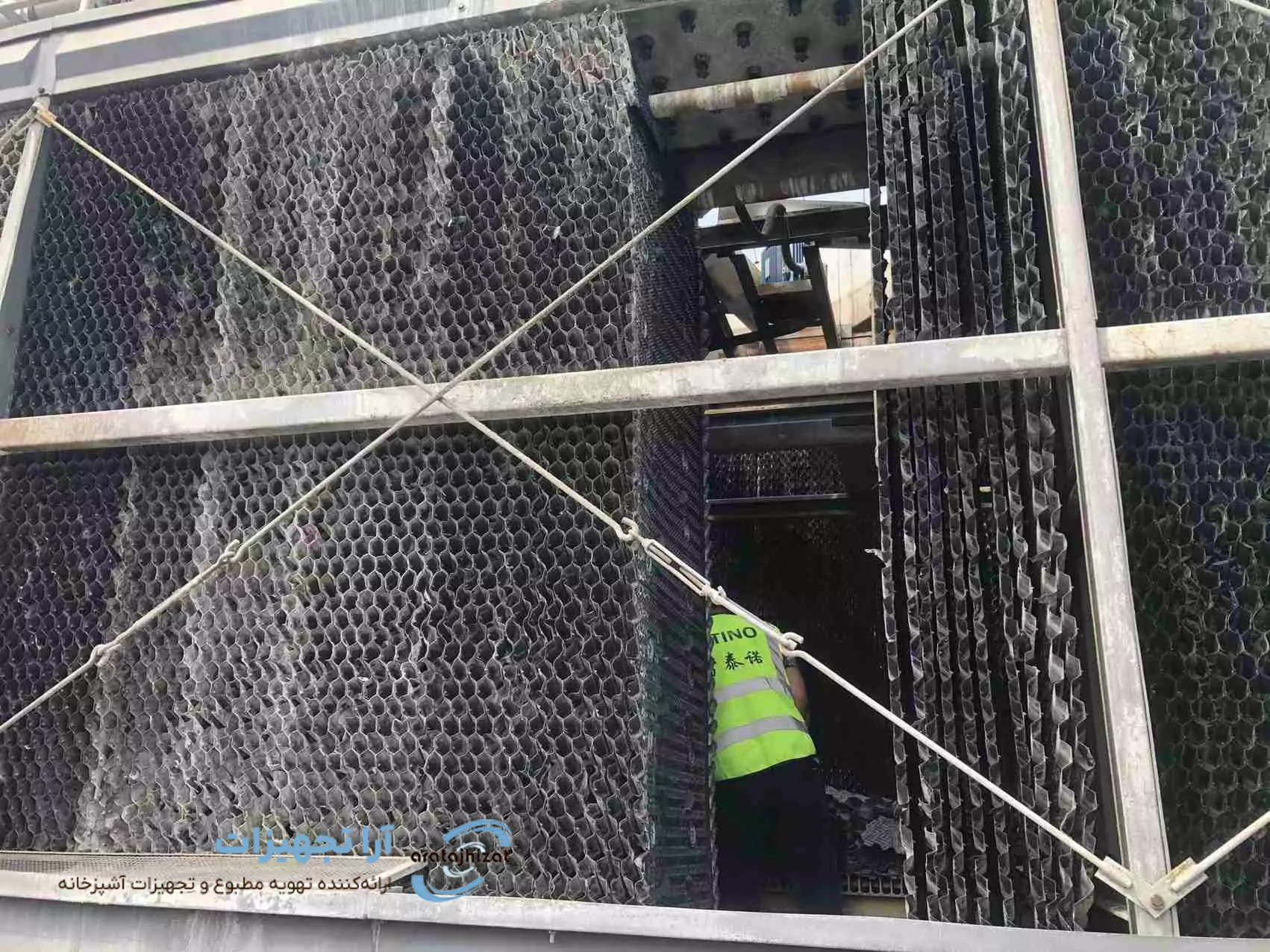قیمت پکینگ برج خنک کننده