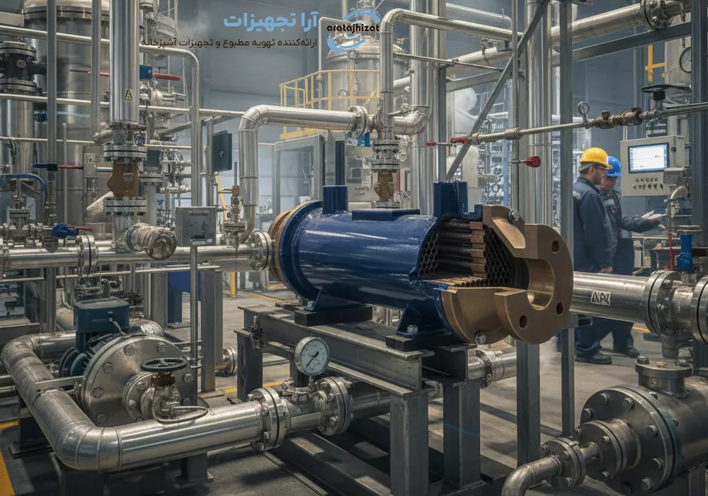 مقایسه عملکرد و بازدهی انواع مبدل حرارتی